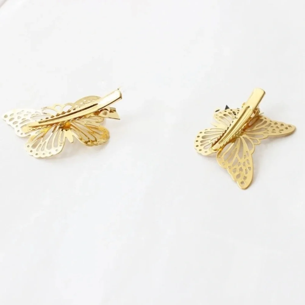 Butterfly Hair Clips - Picture 4 of 5